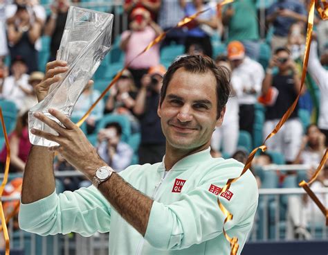 Roger Federer Wins Miami Open Beats John Isner For Title 101