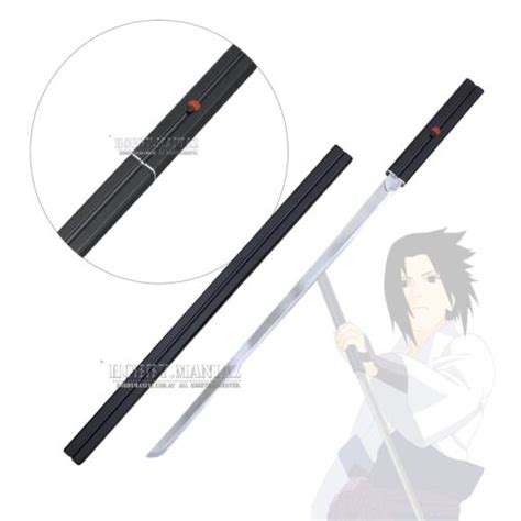 Naruto Sasuke Grass Cutter Sword Premium Black Ebay
