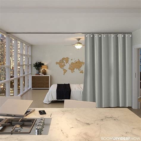 partition curtains ideas to divide your room space into two roomdividersnow