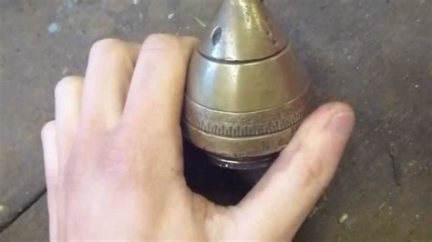 How To Clean A Ww1 Artillery Shell Fuse And Any Other Brass Youtube