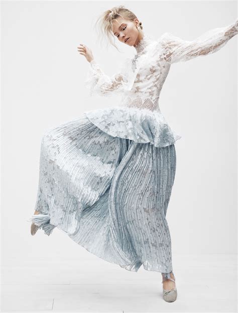 sasha luss shows off her best moves for vogue japan editorial fashion gone rogue