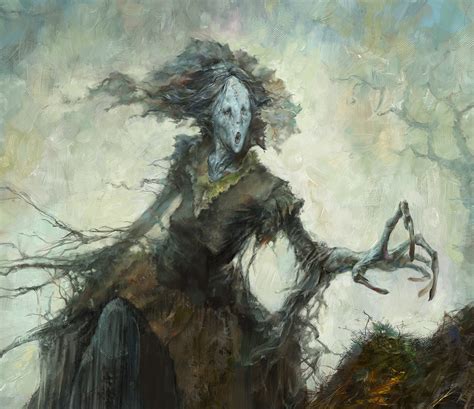 Black Annis Exploring The Witch The Art Of Eldar Zakirov