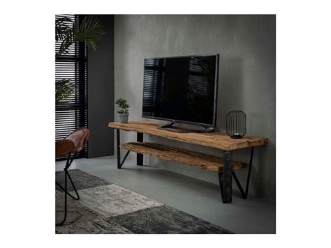 Tvtisch tvboard lowboard fernsehtisch fernsehschrank holz kommode bank weiß. TV Bank mit einem Fach aus Holz 160x40 cm Phil