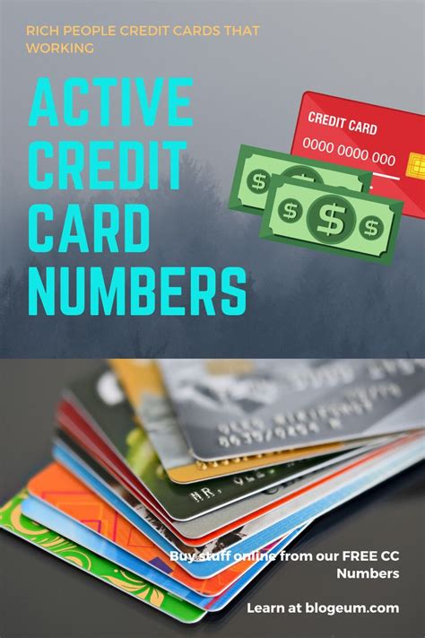 Free credit card numbers 2018. Get 749+ real active credit card numbers with money 2020 in 2020 | Credit card numbers, Credit ...