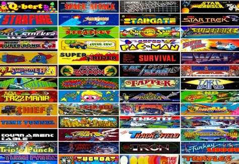900 класически аркадни игри за вашия браузър в The Internet Arcade