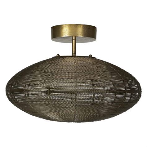 Sladdis är en lampsladd med många möjligheter. Plafond Belize i trådad metall - taklampa i ståltråd