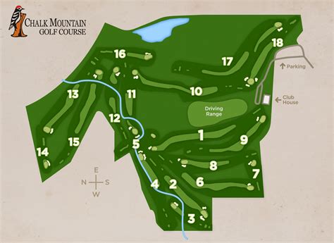 printable golf course maps