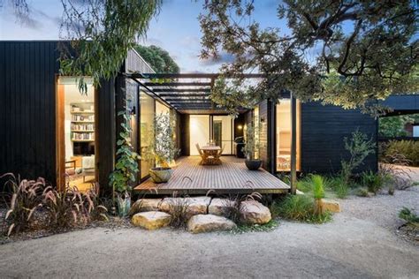 Shipping Container Home With Courtyard