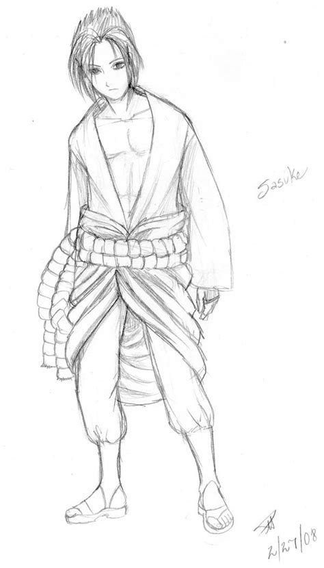 Sasuke Uchiha Drawing Full Body We Hope You Enjoy Our