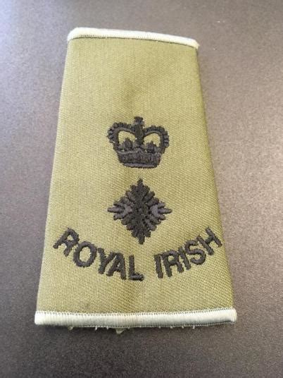 Rank Slide Lieutenant Colonel Royal Irish Virtual Military Gallery
