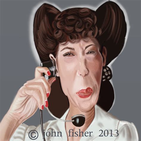 The Art Of John Fisher Lily Tomlin