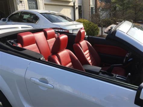 If your mustang has many options like a sunroof, navigation, heated seats, etc, the more fuses it has. 2006 Ford Mustang GT Convertible White Red leather interior