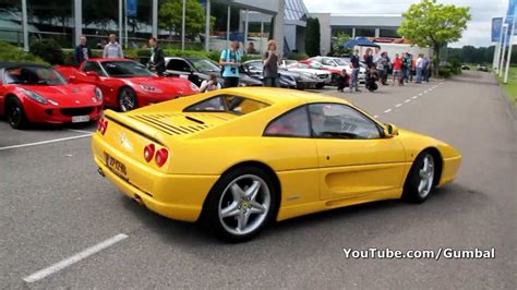 The resultant f355 was a major hit: Ferrari F355 GTS accelerating + sound!! 1080p HD - YouTube