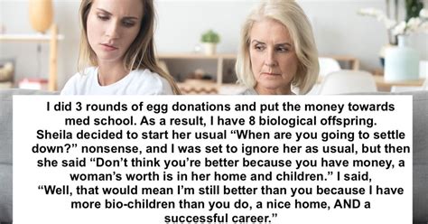 woman tells stepmom she s a better woman than her mentions fertility issues aita