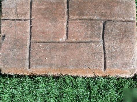 See online store) walkway stamps: New concrete curbing roller stamp set of 8 brand