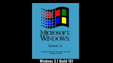 All Windows 31x Boot Screens Youtube