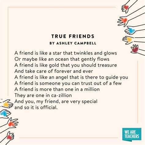 适合各年龄段学生的关于友谊的最佳诗歌 开云体育app下载