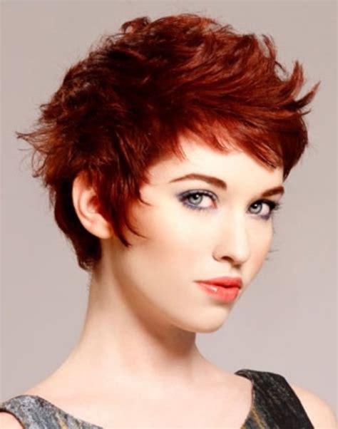 See rihanna short red hair down below? Cute and Classy Curly Pixie Hairstyles for Women - The WoW ...