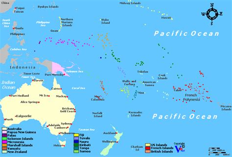 Oceania Wine Regions