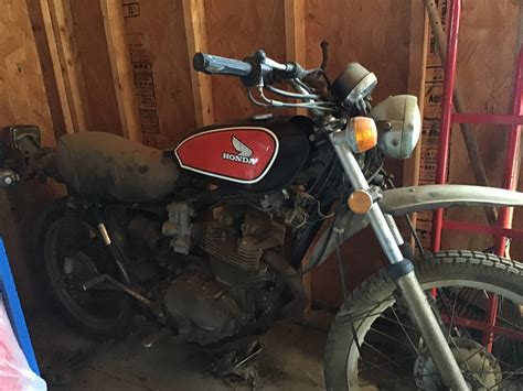1975 Honda XL 350 on or off road motorcycle - Motorcycles - Bowling