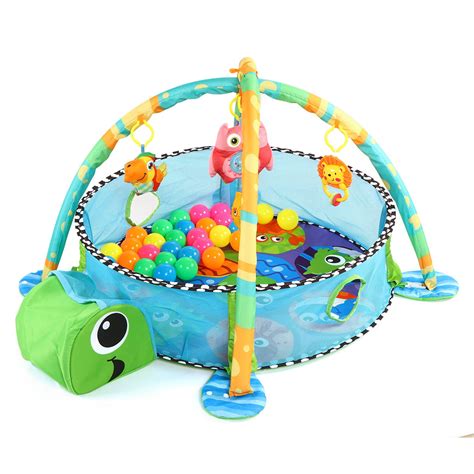 Baby Mat With Hanging Toys 3 In 1 Baby Activity Gym Game Play