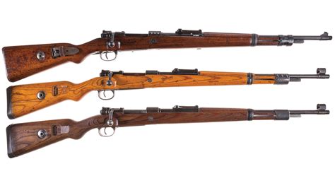 Three Mauser 98 Military Bolt Action Rifles Rock Island Auction