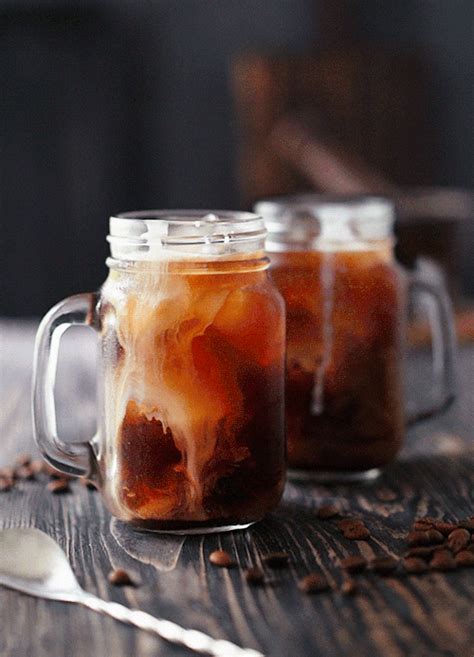 Freshcravings “ Iced Coffee Worth Waking Up For Art By Tumblr Creatr Daria K ” Ice Beer Ice