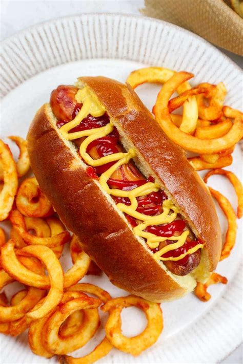 Crunchy Air Fryer Hot Dogs Mytaemin