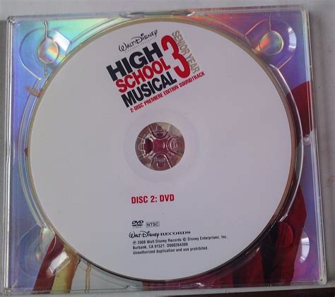 Senior Year High School Musical 3 Soundtrack Cddvd Digipack 39999