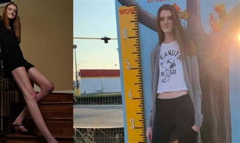 girl with longest legs breaks two guinness world records