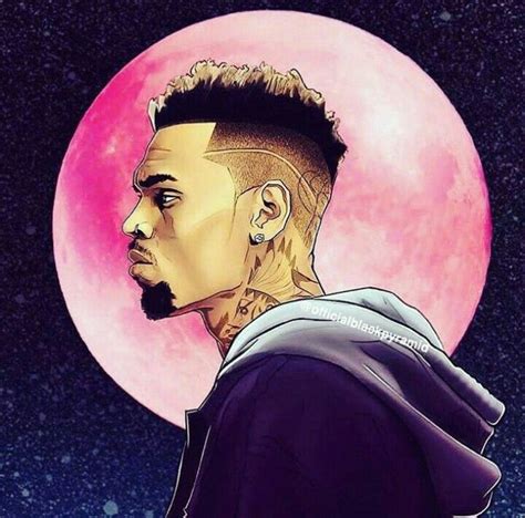 Pin By M I L L I On ️a R T ️ Chris Brown Art Chris Brown Drawing