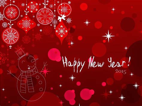 Nyghd Red Happy New Year Image 2015 New Year Images