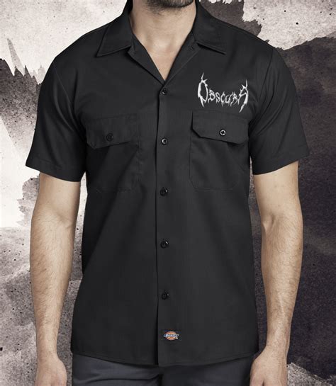 Logo | Silver Logo Work Shirt DICKIES - OBSCURA