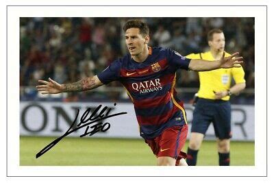 Get the best deal for lionel messi autographed soccer trading cards from the largest online selection at ebay.com. LIONEL MESSI Signed Autograph PHOTO Fan Gift Signature ...