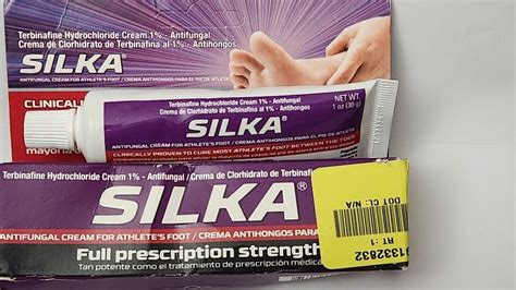 Silka Antifungal Cream Prescription Strength Fungus Foot Treatment 1oz Foot Creams And Treatments