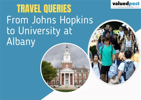 A Travel Guide From Johns Hopkins To University At Albany