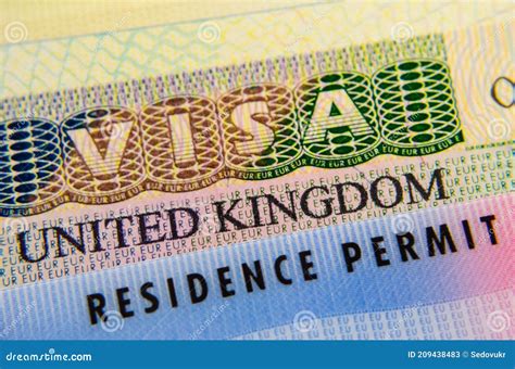 Residence Permit Cards Next To Uk Eu Exit Id Document Check App On The
