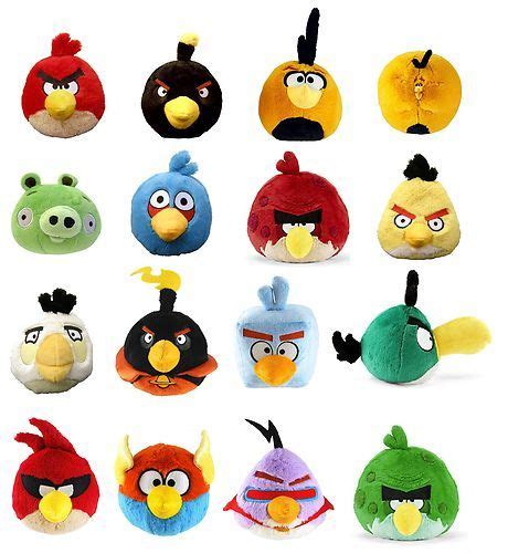 Angry Birds Plush 9 Pack
