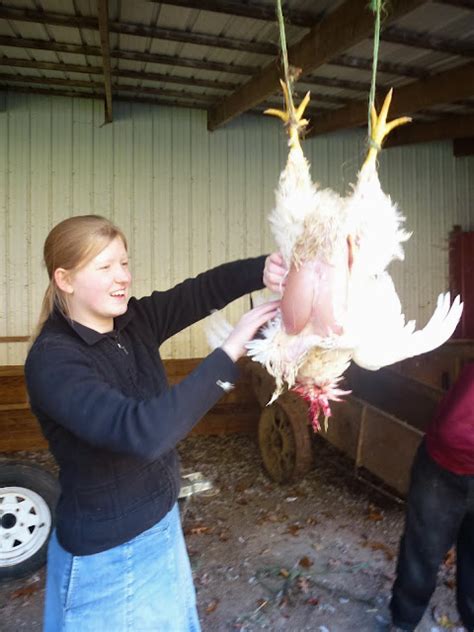 Growing Up Mormish Butchering And Canning Chicken