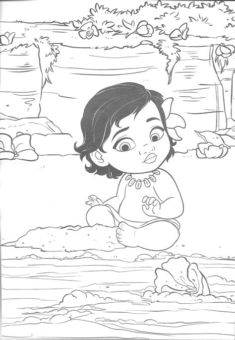 Disney's d23 website shared printable moana coloring pages featuring maui, pua the piglet, and heihei the rooster so your little ones can color at home. Pin de Safa em Coloring pages | Páginas para colorir da ...