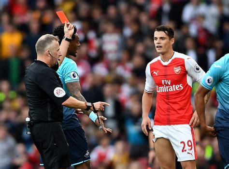 Granit xhaka, 28, from switzerland arsenal fc, since 2016 defensive midfield market value: Arsenal's Granit Xhaka won't curb his aggressive style despite nine red cards in three years ...