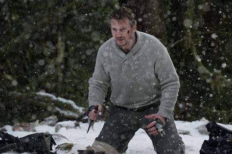 The Grey Finds Liam Neeson Fighting Wolves In Grim Survivalist