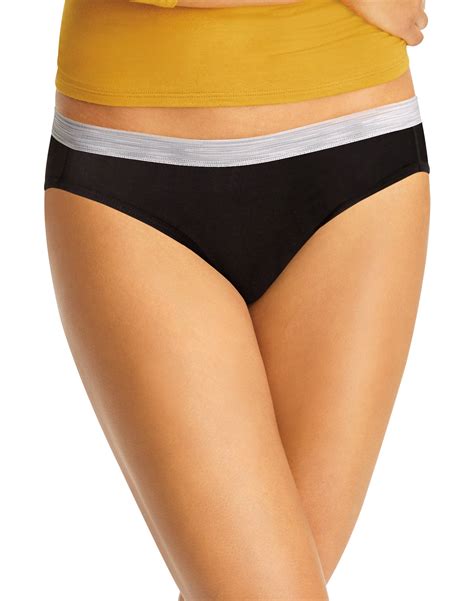 Hanes Bikini 6 Pack Cool Comfort Womens Cotton Sporty Underwear
