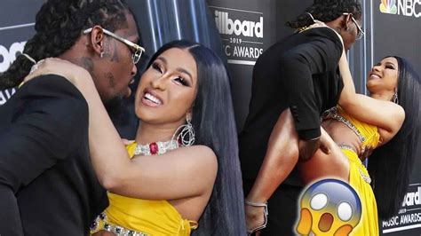 Cardi B Wardrobe Malfunction After Kissing Offset Goes Viral She Reacts The Ultimate Source