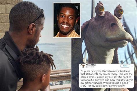 Star Wars Jar Jar Binks Actor Ahmed Best Says Backlash Against Hated Character Pushed Him To