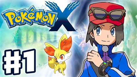 Pokemon X And Y Gameplay Walkthrough Part 1 Intro And Starter Evolutions Nintendo 3ds