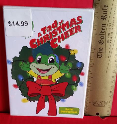 Education Holiday Video Dvd A Tad Of Christmas Cheer Leap Frog Sing A