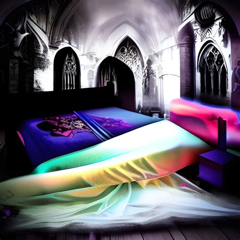 Right Side Of The Bed Gothic Art Romanticism Mysterious Colorful