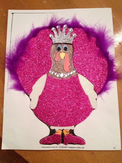 Turkey Disguised As A Princess Turkey Project Turkey Disguise