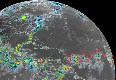 Hurricane Center Watching As Tropical Atlantic Perks Up